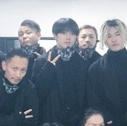 BTSのバックダンサーを務めた時のFUMA